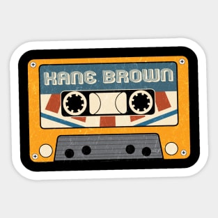 Cassette vintage Kane Brown Sticker